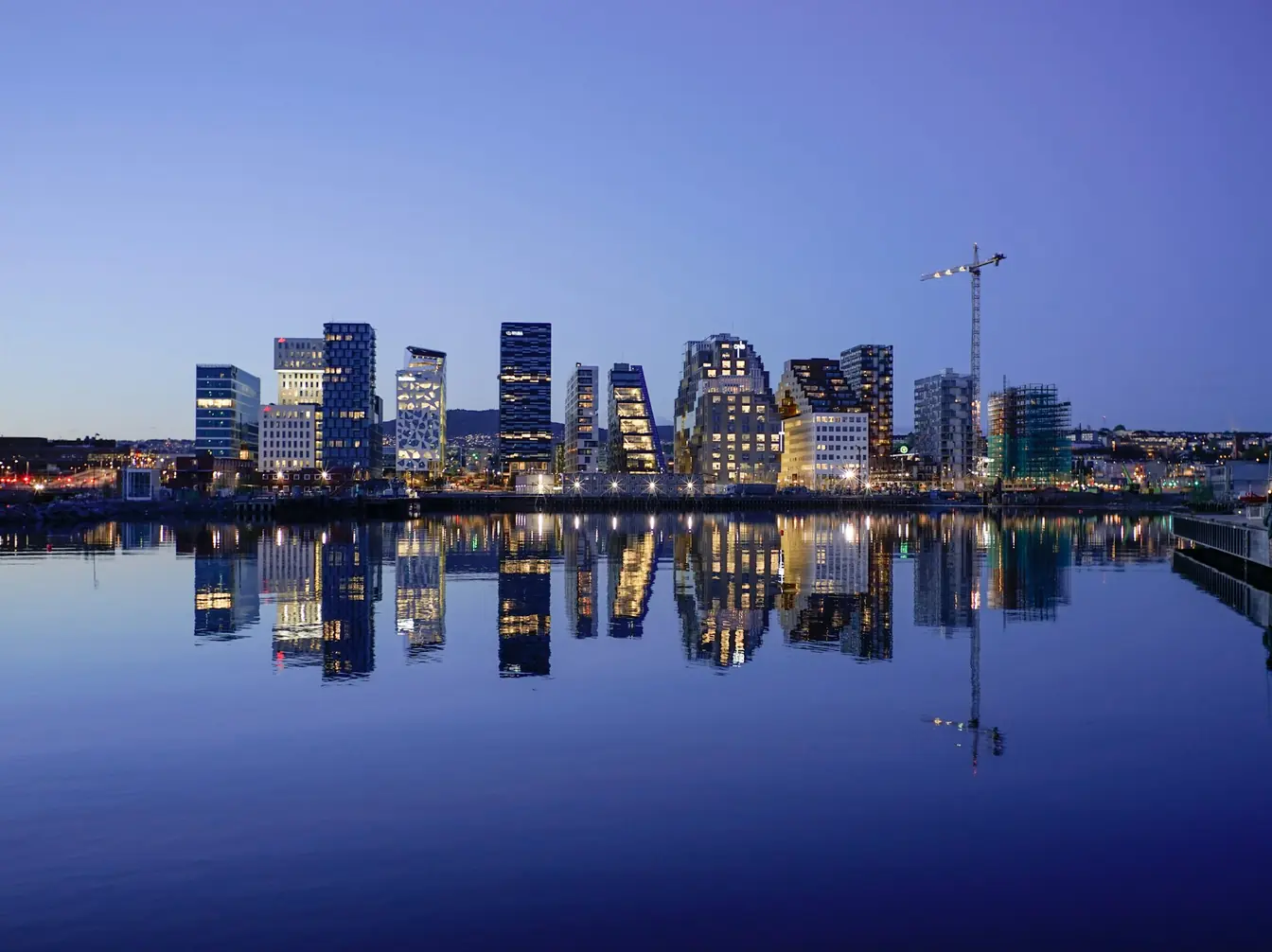 A view of Oslo